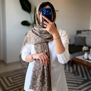 شال تابستانه طرحدار